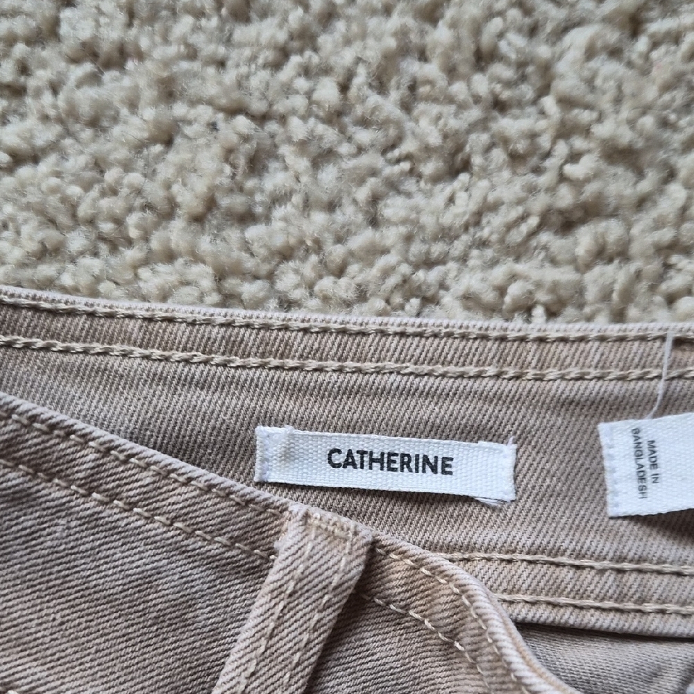 Mango Women's Cropped Tan Jeans - Picture 4 of 7